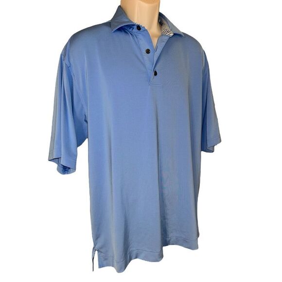 Footjoy Golf Polo Shirt Mens Medium ProDry Lisle Performance FJ - Picture 2 of 9